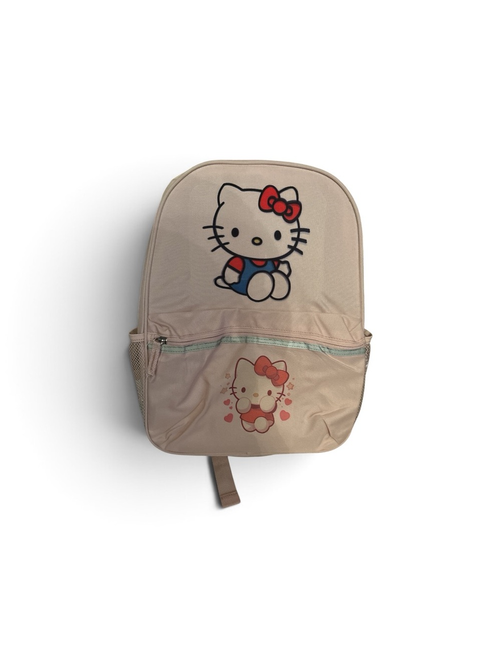 Hello Kitty Pink Kids Backpack with Red and Blue Accents